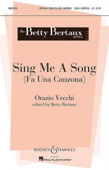 Sing Me A Song 