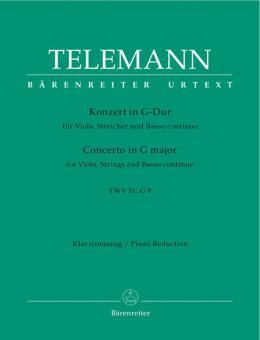 Concerto in sol maggiore TWV 51:G9 Standard