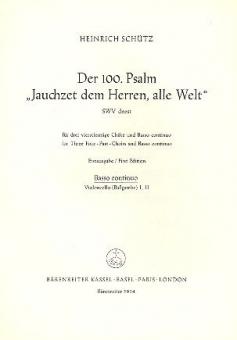 Jauchzet dem Herren, alle Welt SWV deest 