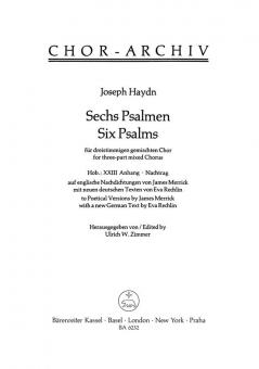 6 Psalms Standard