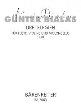 Drei Elegien 