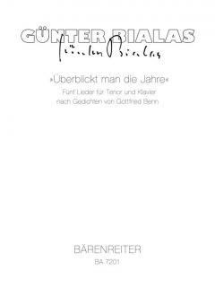 Überblickt man die Jahre Standard