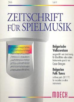 Bulgarische Volksweisen 