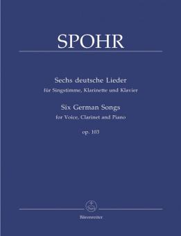 6 canzoni tedesche op. 103 Standard