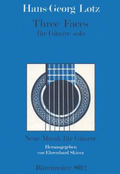 Three Faces For guitar 