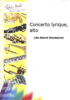 Concerto lyrique, alto 
