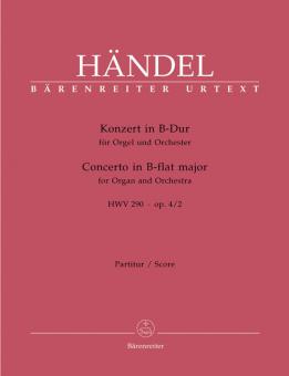 Konzert B-Dur op. 4/2 HWV 290 