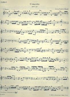 Konzert g-Moll HWV 287 
