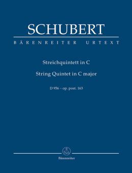 Quintetto per archi in do maggiore op. post 163 D 956 Standard