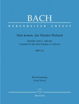 Nun komm, der Heiden Heiland BWV 61 Standard