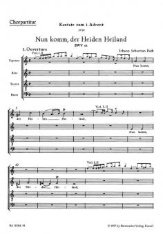 Nun komm, der Heiden Heiland BWV 61 