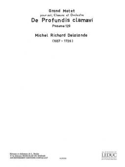 De Profundis Clamavi (Psaume 129) (40') 