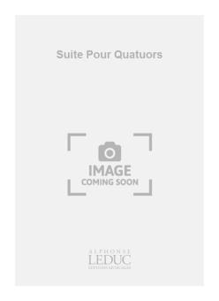 Suite pour Quatuor pour 4 Saxophones (SATB) [éd. Bg] 
