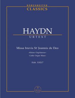 Missa brevis St. Joannis de Deo 