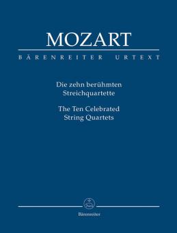 Die 10 berühmten Streichquartette 