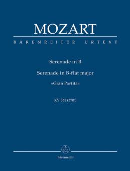 Serenata in si bemolle maggiore KV 361 (370a) 'Gran Partita' Standard