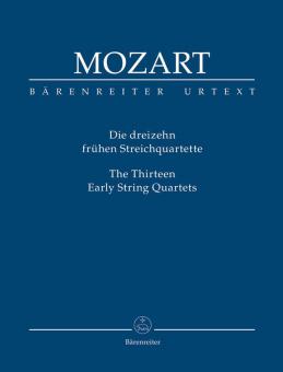 I 13 primi quartetti per archi Standard