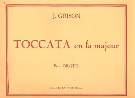Toccata en Fa Majeur 
