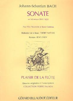 Sonate in g-Moll BWV 1020 