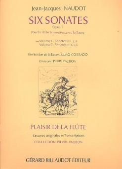 Six Sonates op. 9 Vol. 1 