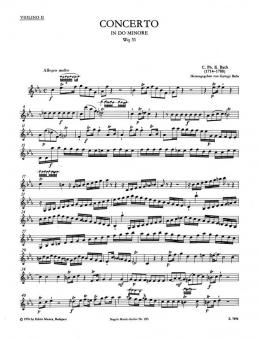 Concerto c-Moll Wq 31 