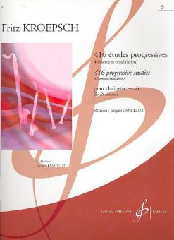 416 Etudes Progressives Vol. 3 