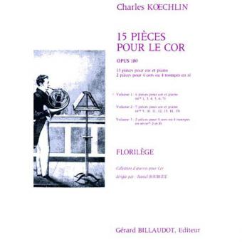 15 Pieces Op. 180 Vol. 1 