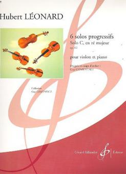 6 Solos Progressifs Op. 62 C 