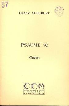 Psaume 92 