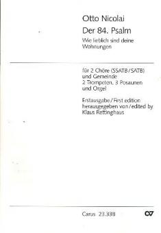 Der 84. Psalm 
