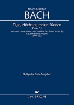 Tilge, Höchster, meine Sünden Standard