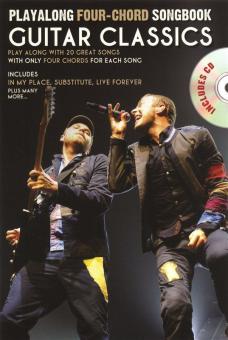 Playalong Four-Chord Songbook: Guitar Classics 