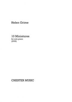 10 Miniatures for Solo Piano 