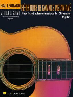 Repertoire De Gammes Instantane 