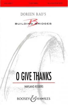 O Give Thanks 