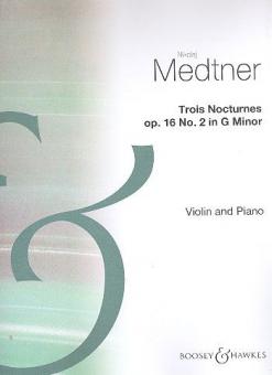 Three Nocturnes Op. 16/2 