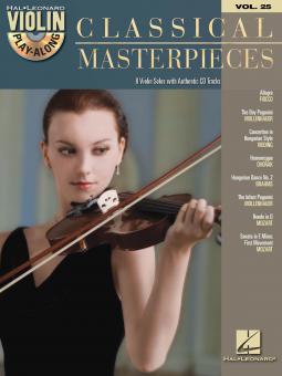 Violin Play-Along Vol. 25: Classical Masterpieces 
