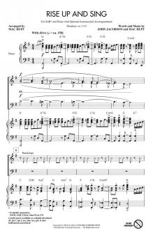Rise Up And Sing Standard