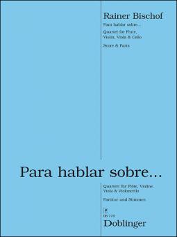 Para hablar sobre 
