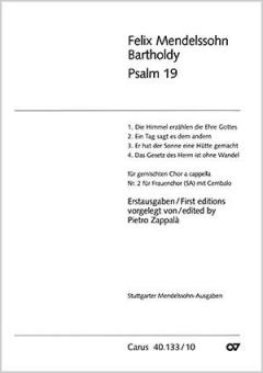 Psalm 19 'Die Himmel erzählen' Download