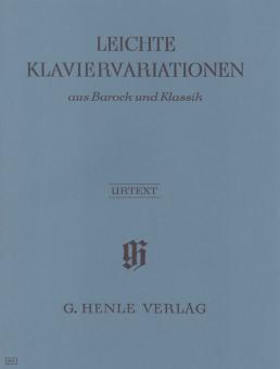 Easy Piano Variations from the Baroque and Classical Periods 