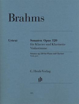 Sonatas Op. 120, 1 and 2 