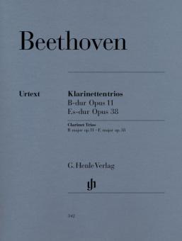Clarinet Trios B flat major Op. 11 and E flat major Op. 38 