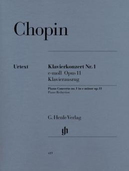 Piano Concertp no. 1 in e minor Op. 11 