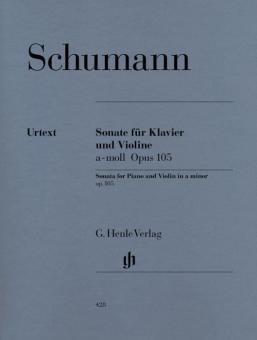 Sonata for Piano and Violin a minor Op. 105 
