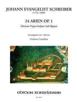 Gloriosae Virgini Inclytae Coeli Reginae - 24 Arien op. 1 