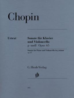 Sonata for Violoncello and Piano g minor Op. 65 