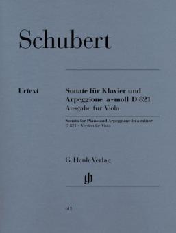 Arpeggione Sonata in a minor D 821 