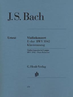 Concerto E major BWV 1042 