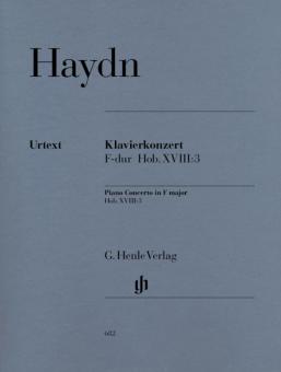 Concerto F major Hob. XVIII:3 